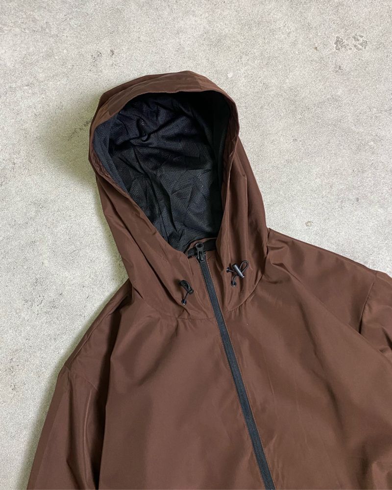 GU Gorpcore Casual Windbreaker Pria brown, foto 3