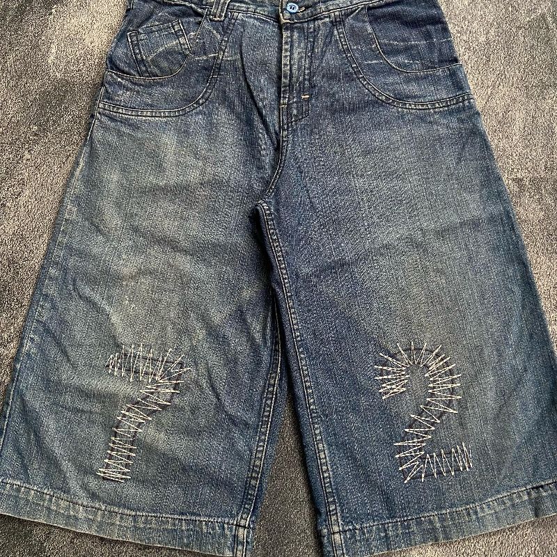 Y2K Short Pria multicolor blue, foto 3