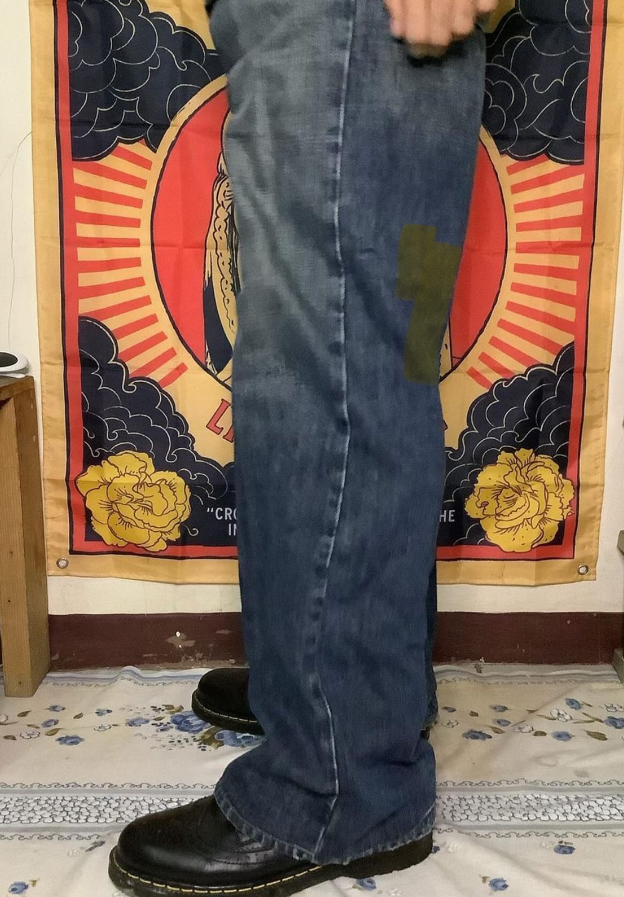 Vintage Y2K Jeans Pria navy gray, foto 3
