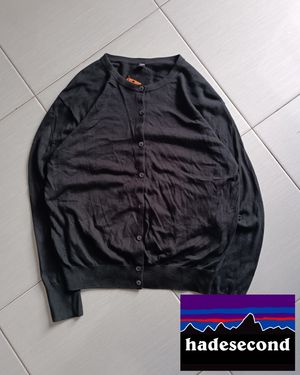 Uniqlo Minimalist Cardigan Wanita black