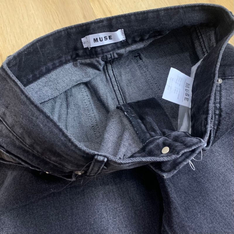 Vintage Jeans Pria black, foto 6