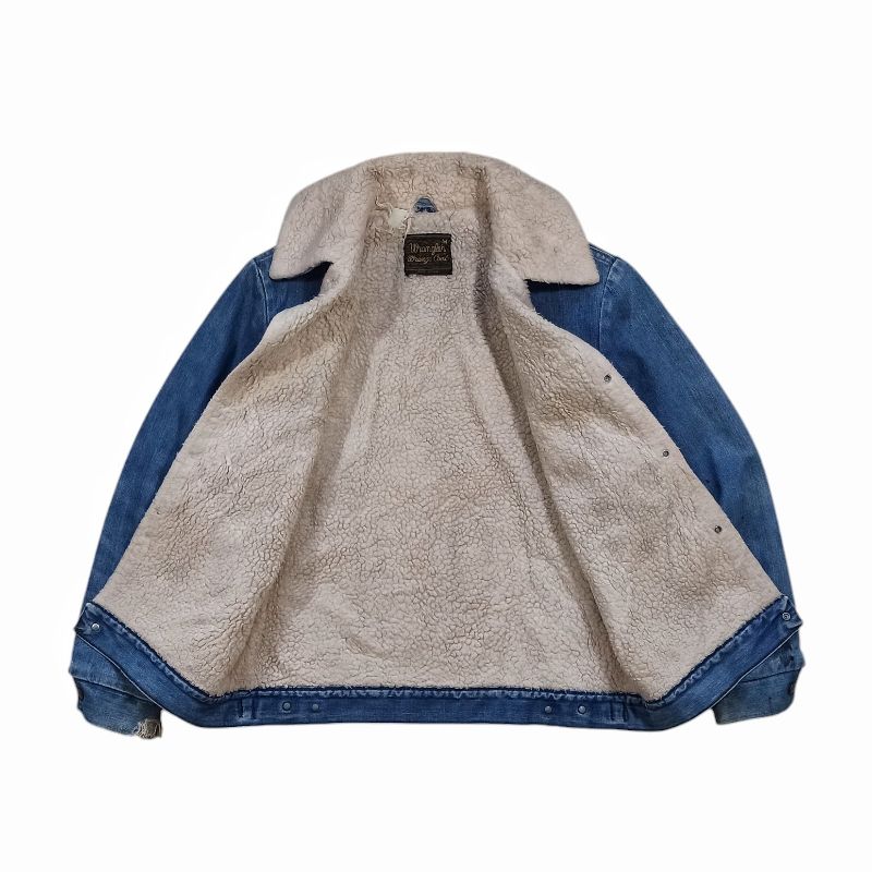 Wrangler Vintage Denim jacket Pria blue, foto 5