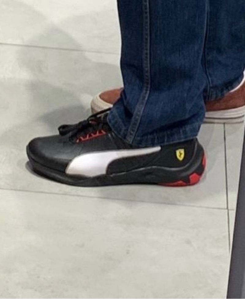 Puma Emo Indie Sneakers Pria black red, foto 5