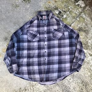 Dickies Vintage Casual Casual shirt Pria purple white