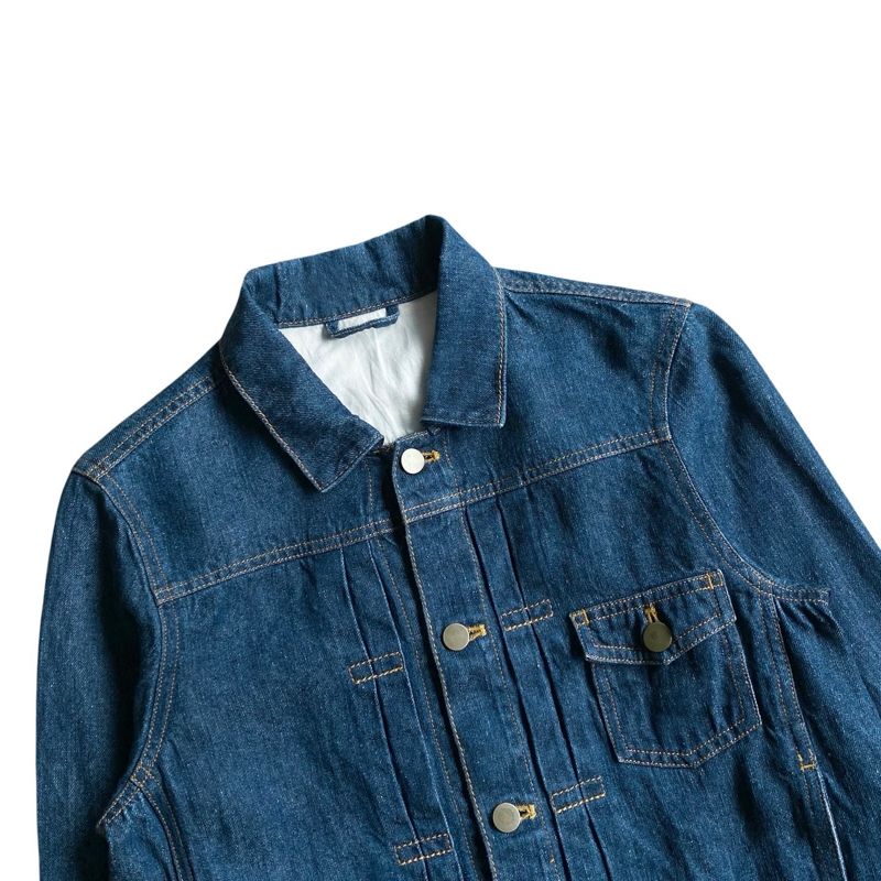 Casual Denim jacket Pria navy, foto 3