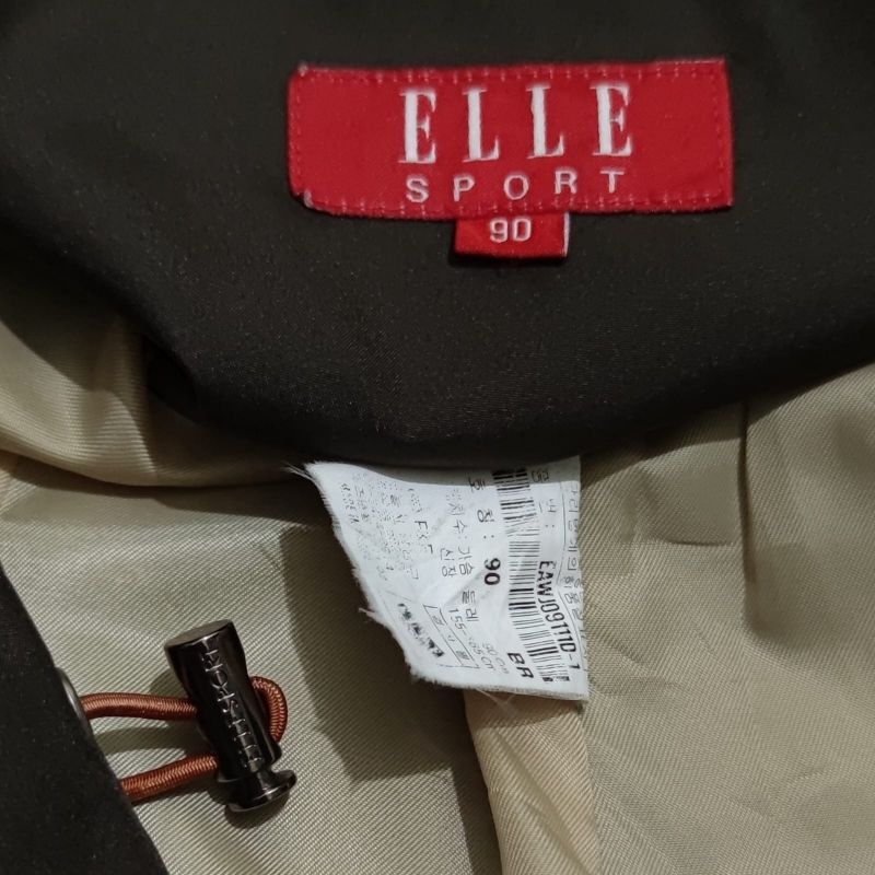 ELLE Casual Windbreaker Pria black, foto 4