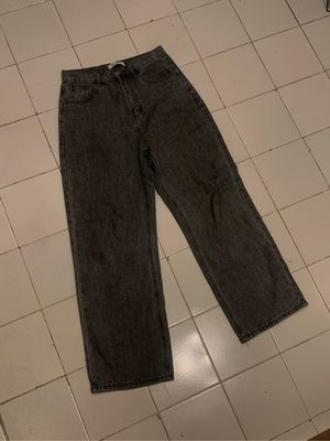Vintage Y2K Jeans Pria black gray