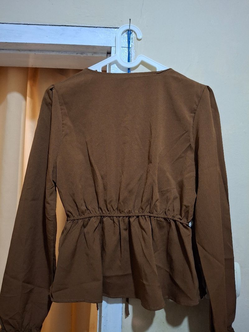 Fairy Blouse Wanita brown, foto 2