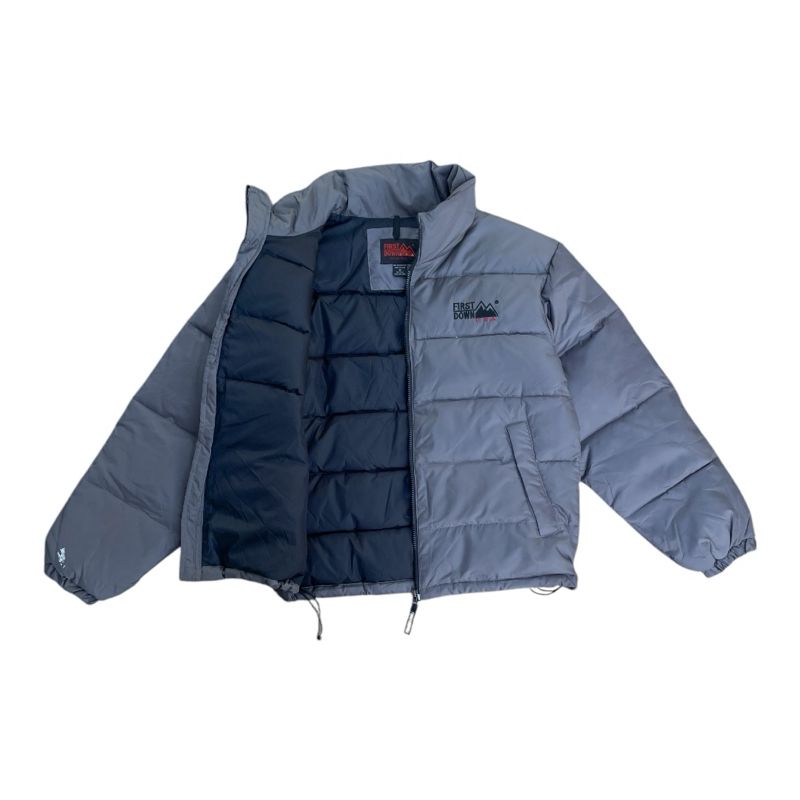 Streetwear Gorpcore Puffer jacket Pria gray, foto 2