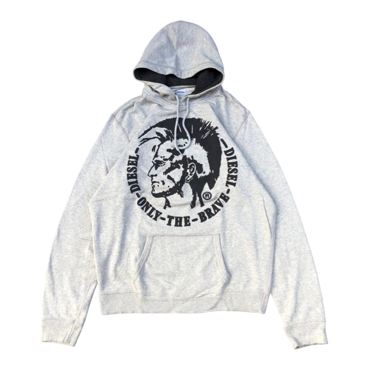 Diesel Luxury Hoody Pria gray