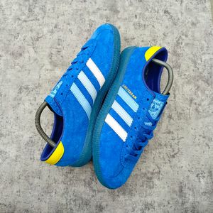 Adidas Casual Sneakers Pria blue