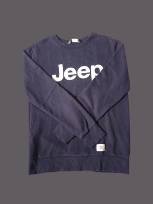 Jeep Vintage Sweater Pria navy black