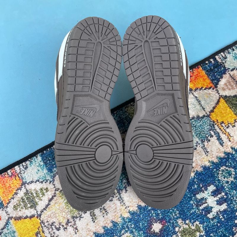 Chrome Hearts Indie Casual Sneakers Pria white brown, foto 6