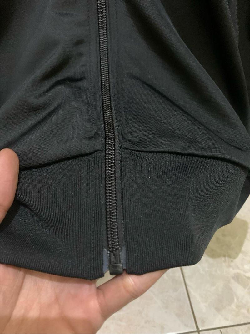 Adidas Casual Track jacket Pria black red, foto 3