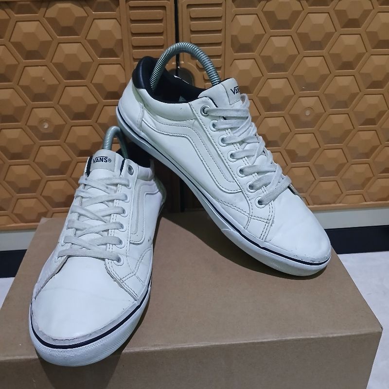 VANS Casual Sneakers Pria white, foto 4