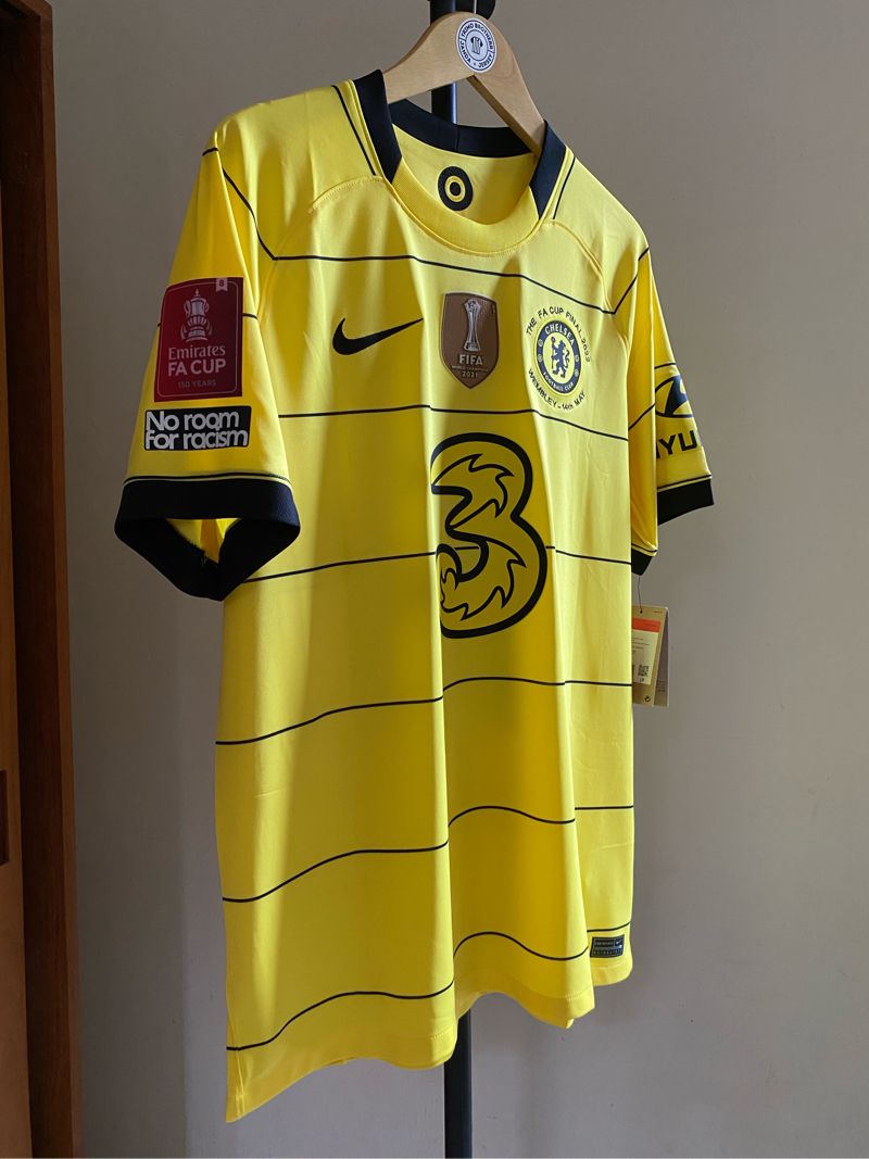 Nike Vintage Jersey Pria yellow, foto 3