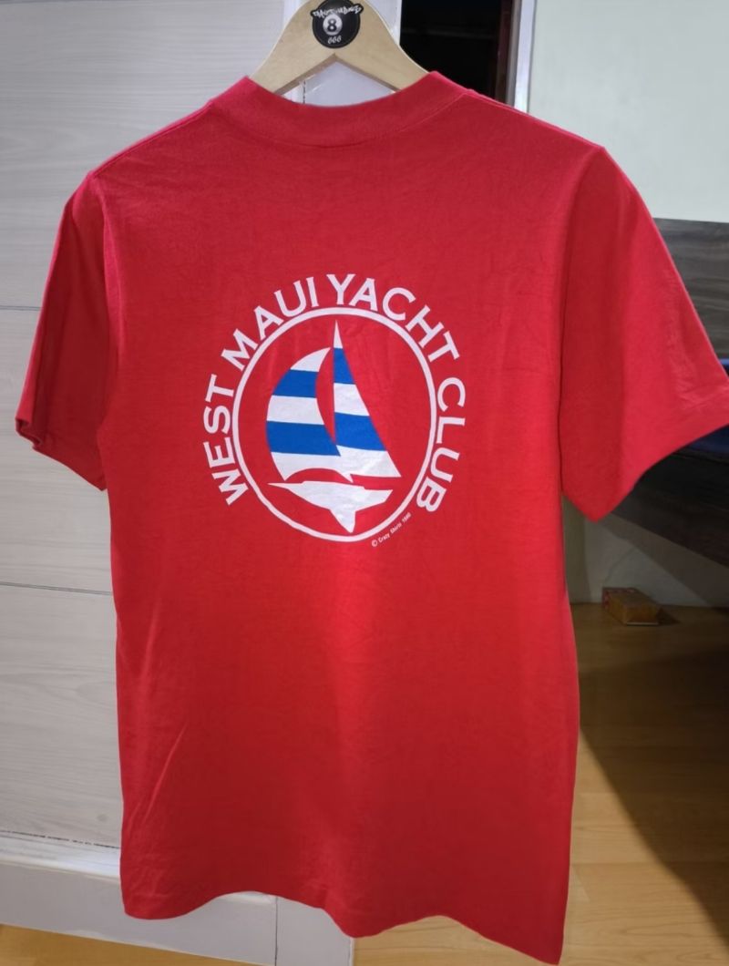 Casual T-shirt Pria red, foto 3
