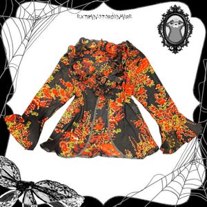 Vintage Fairy Cardigan Wanita multicolor