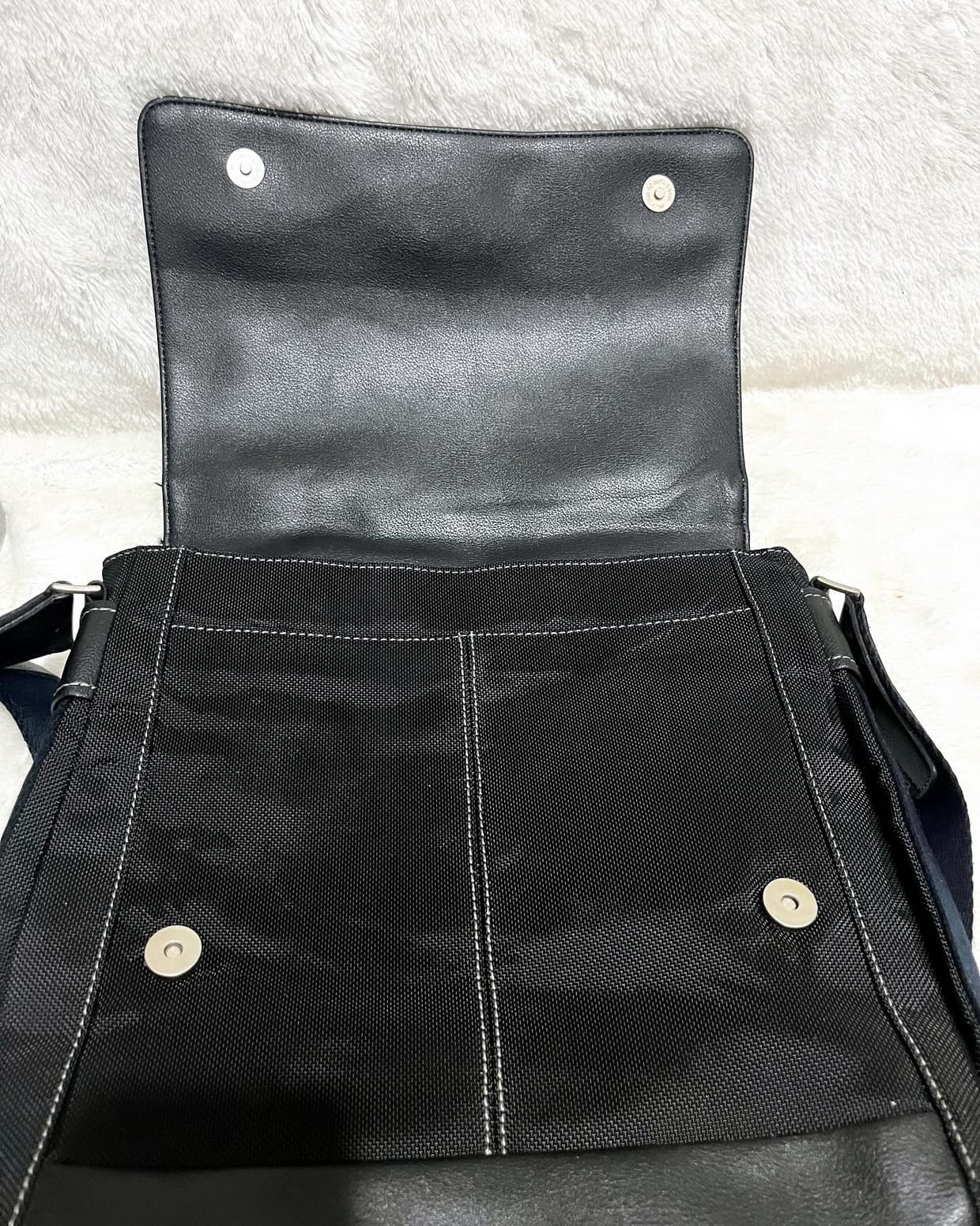 Biker Casual Bag Pria black, foto 4