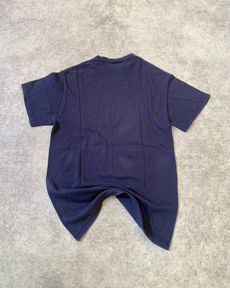 Y2K Grunge T-shirt Pria navy, foto 6