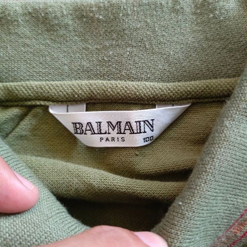 Balmain Casual Polo shirt Pria multicolor, foto 2