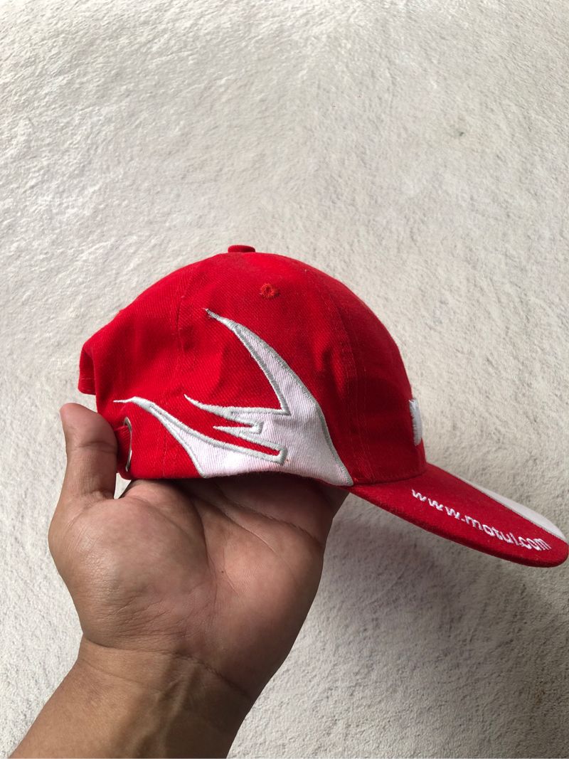 Vintage Sportswear Hat Pria red, foto 2