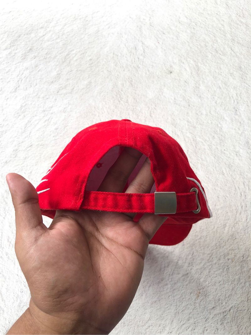 Vintage Sportswear Hat Pria red, foto 4