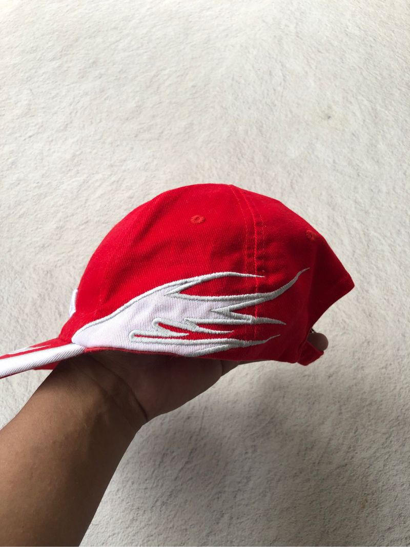 Vintage Sportswear Hat Pria red, foto 3