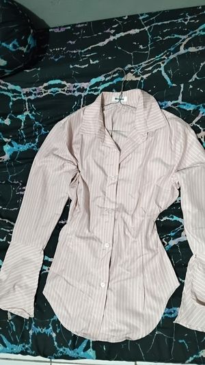 Casual Blouse Wanita pink