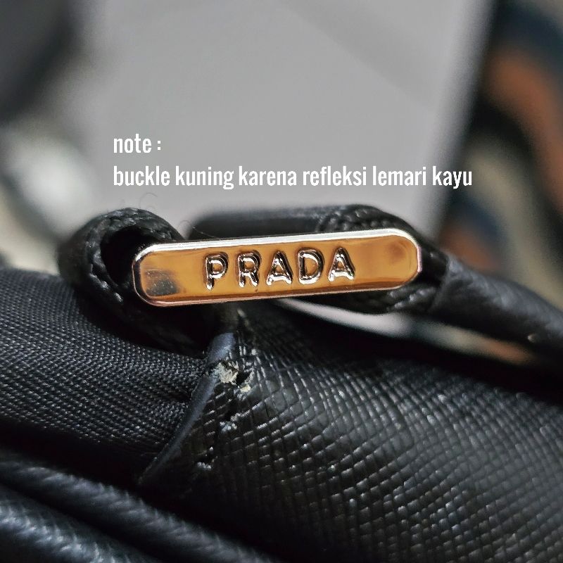 Prada Luxury Casual Bag Pria black, foto 3