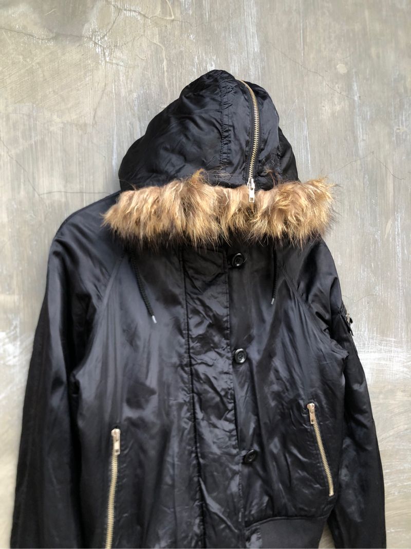 Y2K Avant Garde Bomber jacket Pria black, foto 2