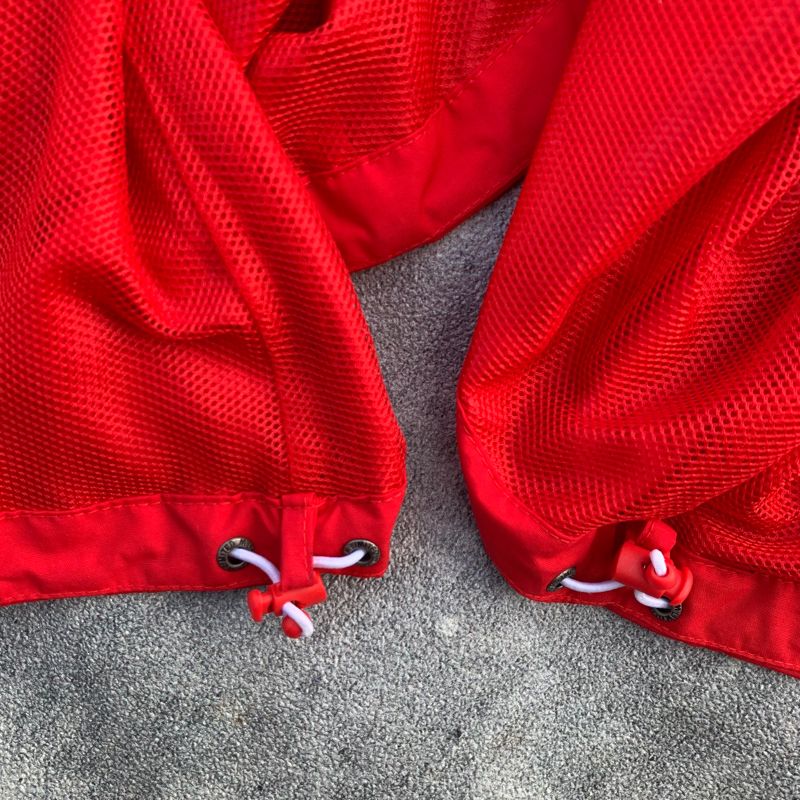 Gorpcore Casual Windbreaker Wanita red, foto 6