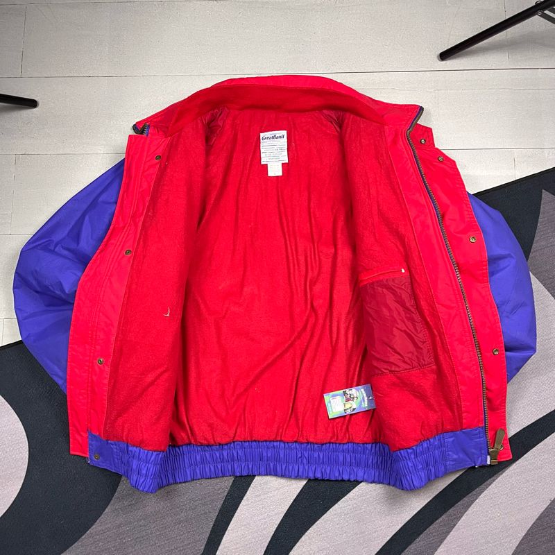Vintage Windbreaker Pria purple, foto 6