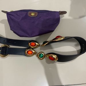Vintage Luxury Belt Wanita black