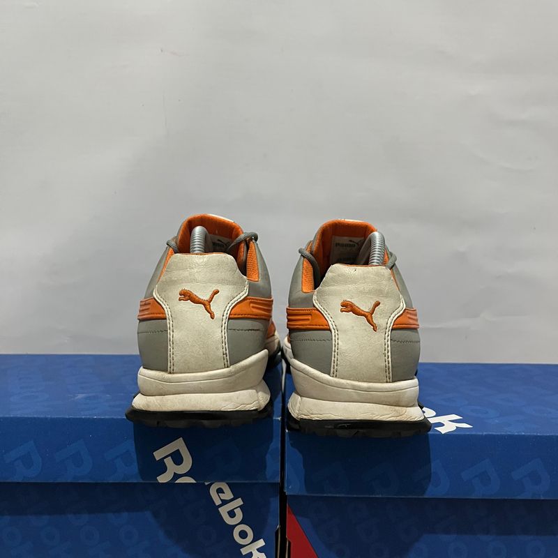 Puma Sneakers Pria orange, foto 4