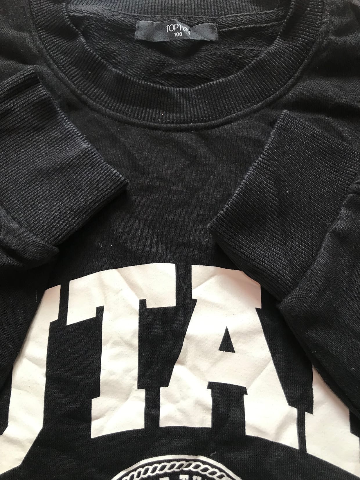 Top Ten Casual Sweatshirt Pria black, foto 3