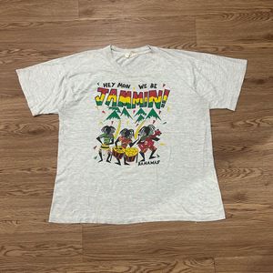 Vintage Y2K T-shirt Pria multicolor gray
