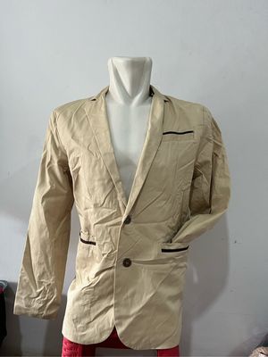 Casual Blazer Pria cream