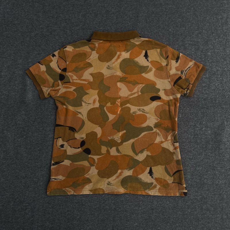 Y2K Grunge Polo shirt Pria multicolor, foto 2