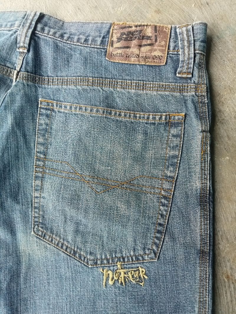 JNCO Y2K Jeans Pria black, foto 3