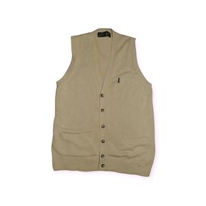 Minimalist Casual Vest Wanita cream