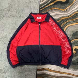Fila Sportswear Casual Windbreaker Pria navy red