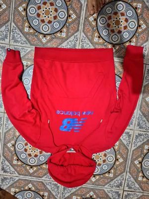 New Balance Casual Varsity jacket Pria red