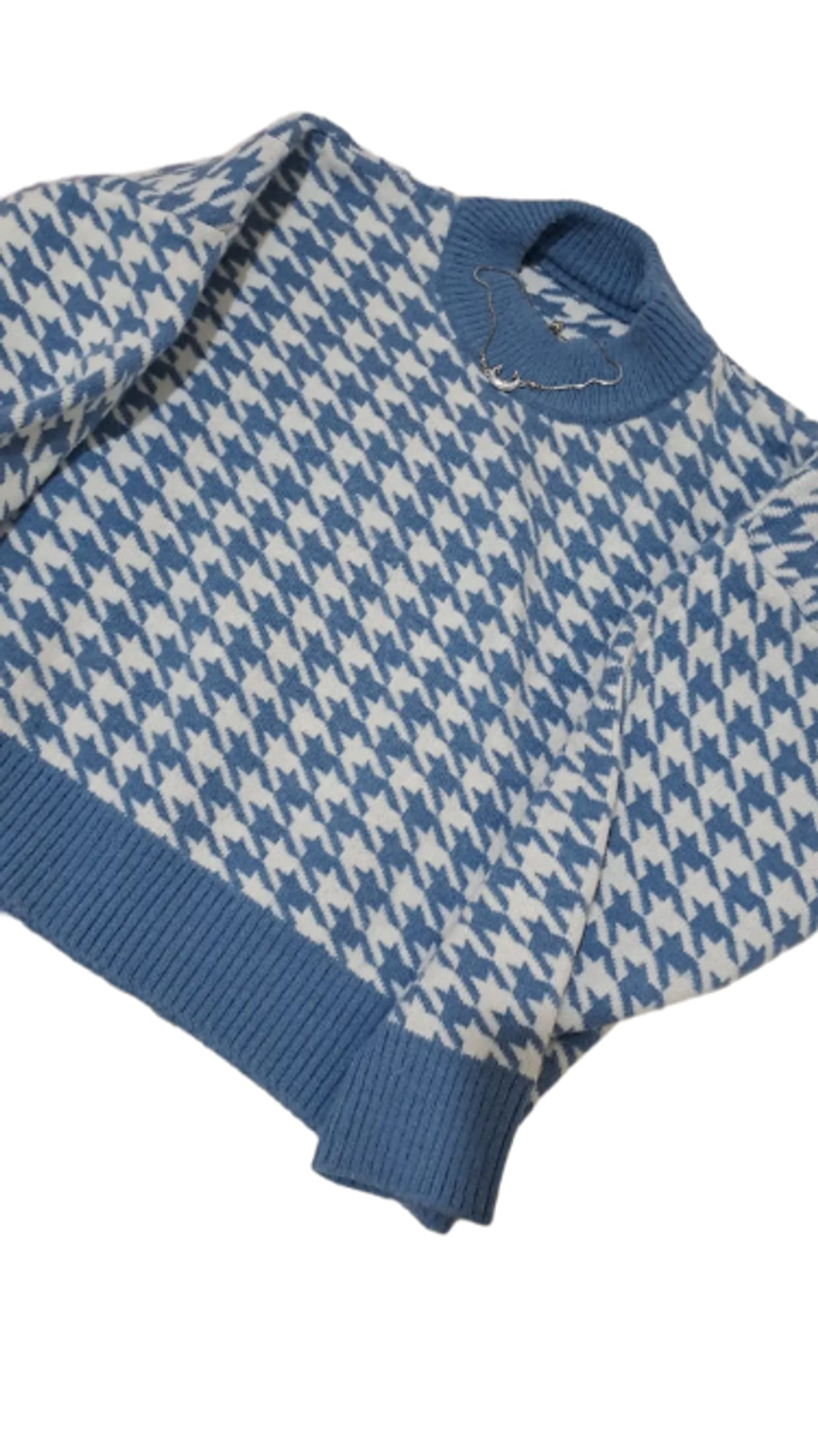 Coquette Sweater Wanita blue, foto 2