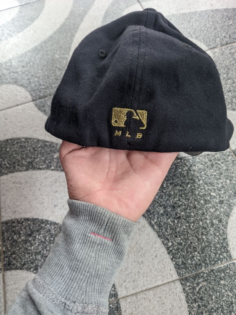 MLB Vintage Reworked Hat Pria gold black, foto 2