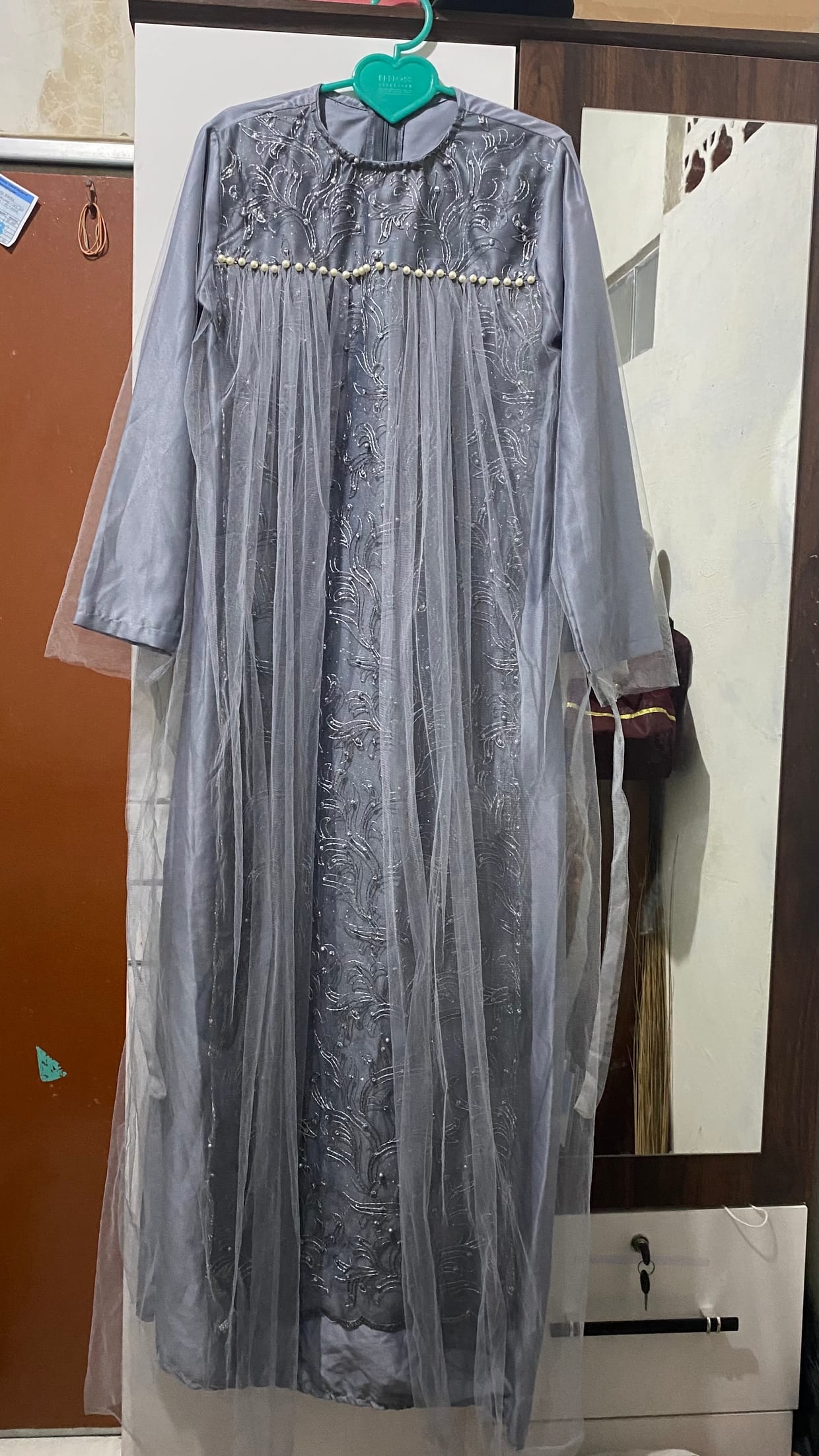 Casual Muslim Wanita gray, foto 2
