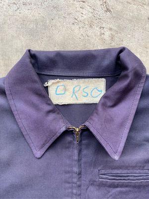 Made in USA Vintage Streetwear Suit Pria purple navy