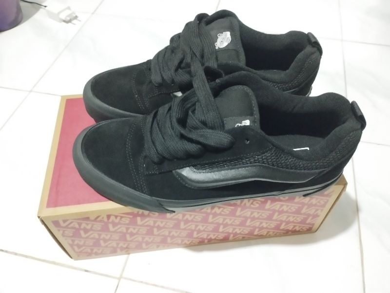 VANS Skater Sneakers Pria black, foto 3