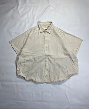 Lafudge Streetwear Luxury Casual shirt Pria white