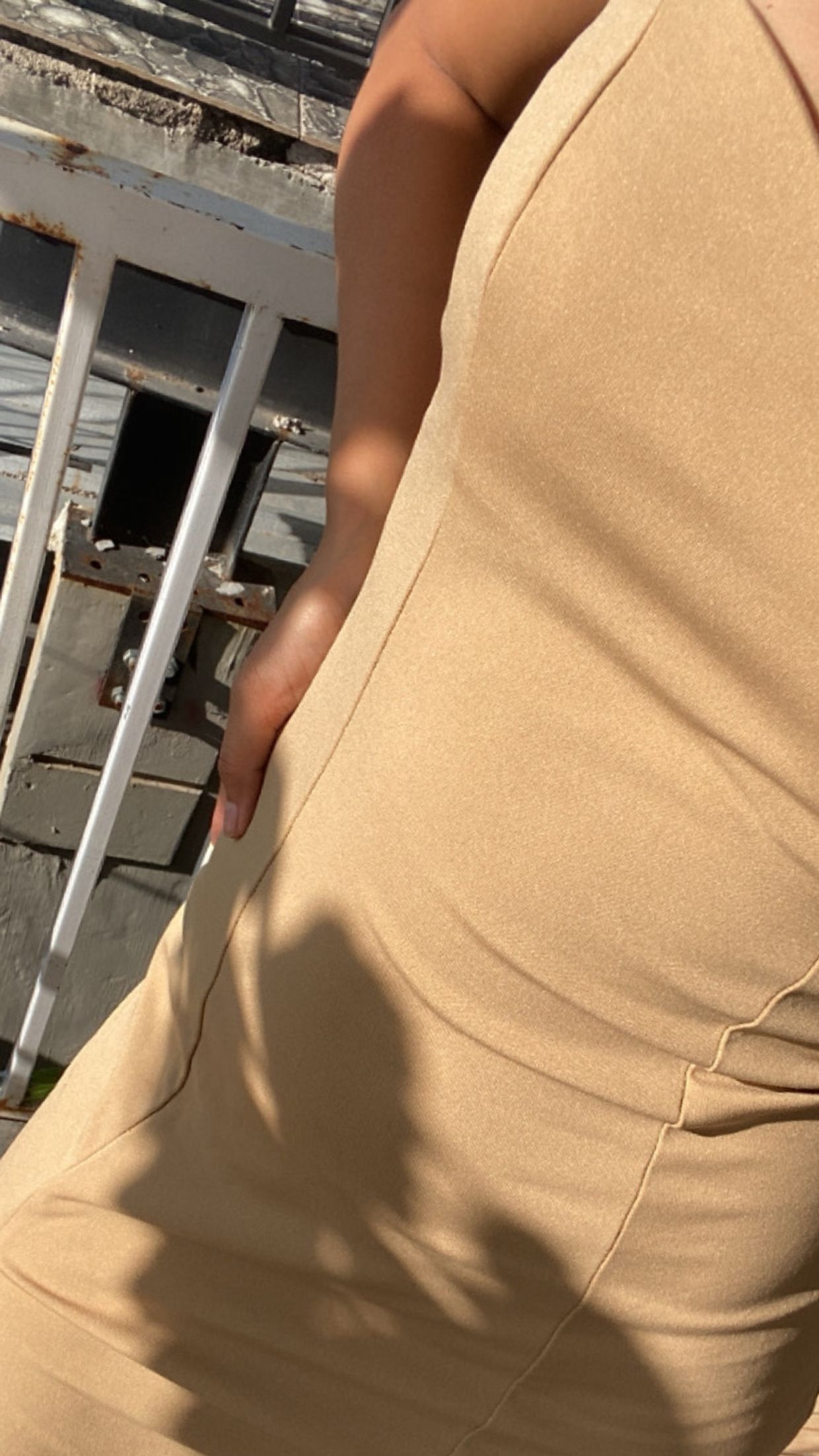 NUDE CHAIN DRESS the materials are, foto 3